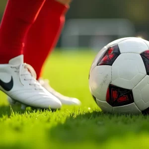 Həyətdə futbol oynayan oğlan, böyük arenanı xəyal edir